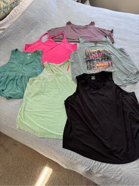 Lot of various Women's Black Tank Tops - Casual Everyday Layering